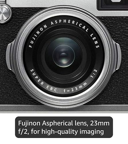 Amazon.com : Fujifilm X100F 24.3 MP APS-C Digital Camera-Silver